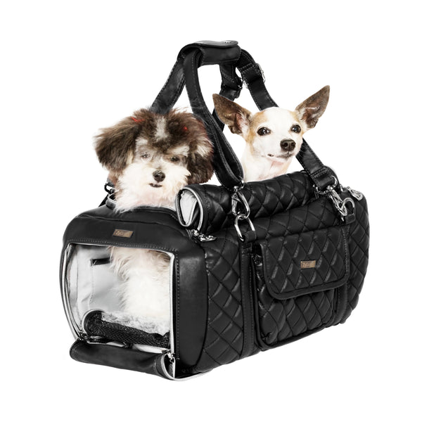 Buy Caogato Black Dog Carrier Purse Lace Pet Dog Cat Carrier Tote Bags Fits  Small Medium Dogs Puppy for Travel Hiking Walking with Lace Anti-Grab Net &  PP Pad Online at desertcartParaguay